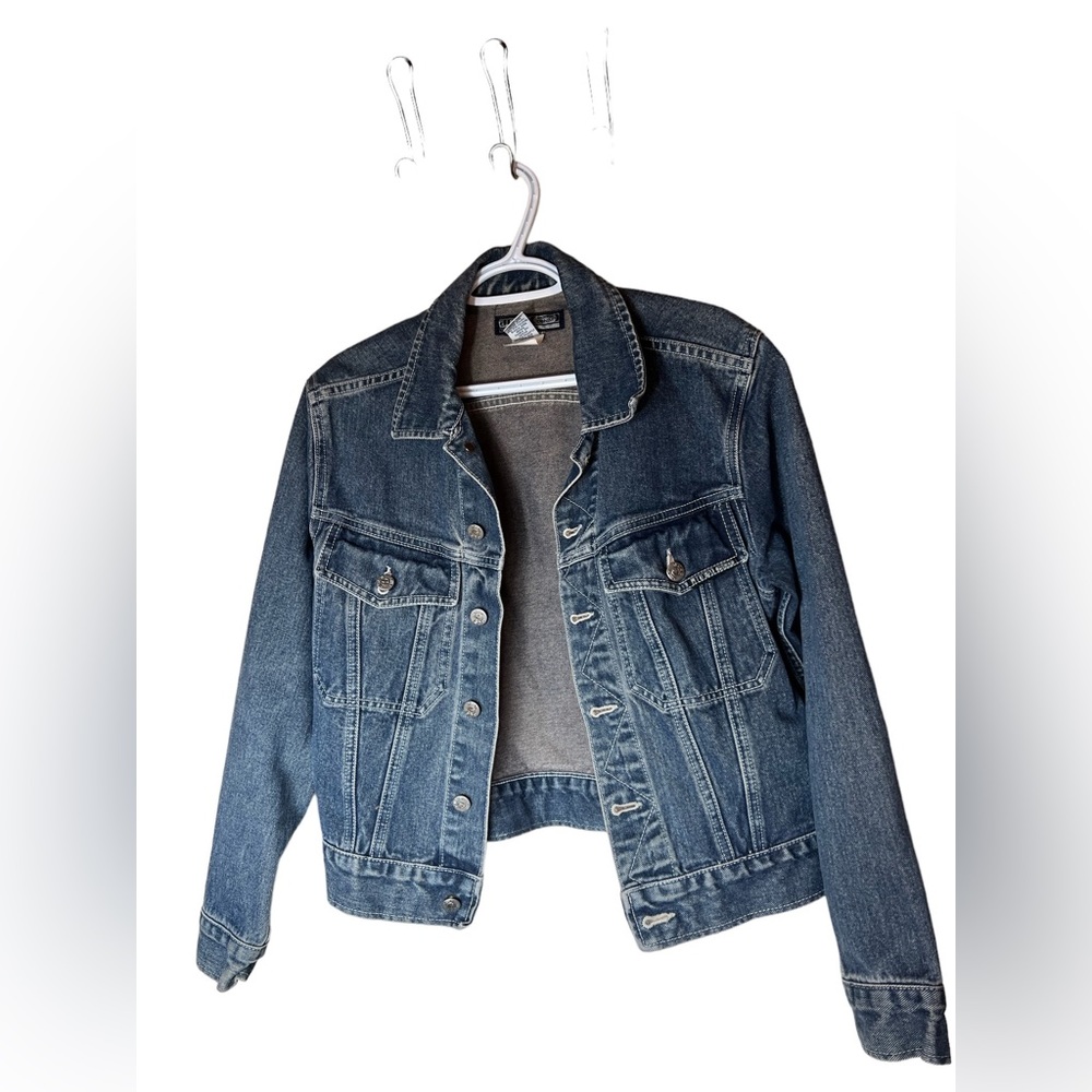 Joe’s Industrial denim jacket, size Medium